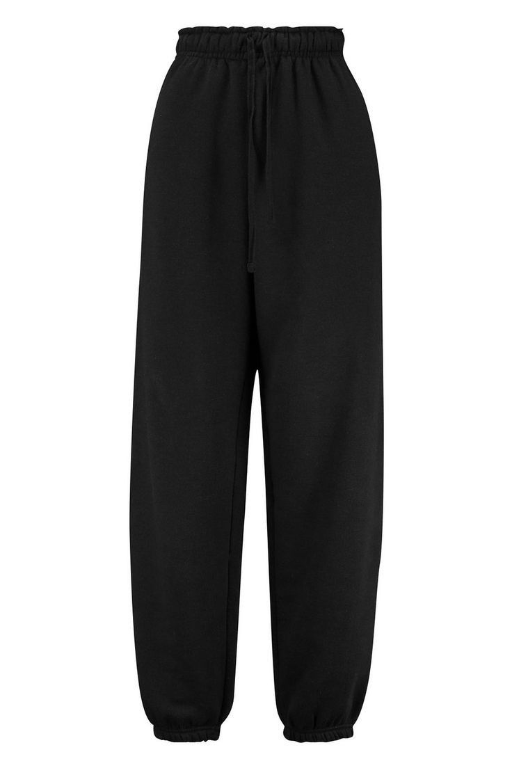 Elastic Black Jogger