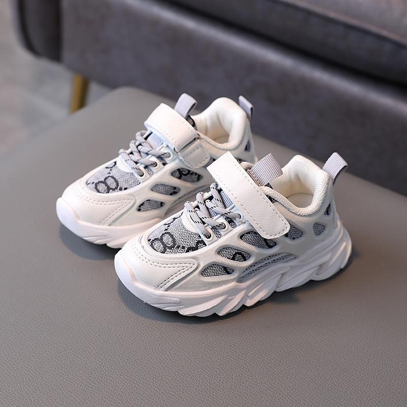 Kids Sneakers Boys Shoes 1-5 years old gray
