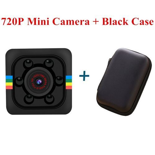 Camera SQ11 PRO Mini Camera HD 1080P Camara Espia Secrcamera Support Hiden TFcard PK SQ16 SQ13 SQ12 SQ8 SQ6 SQ19(720P And Black Case)
