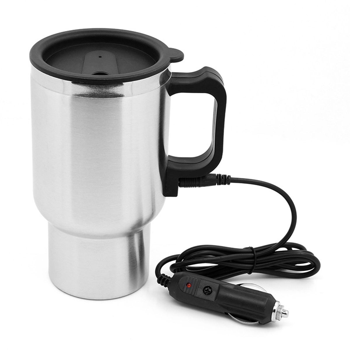 Car Electric Kettle Stainless Steel In-car Kettle Travel