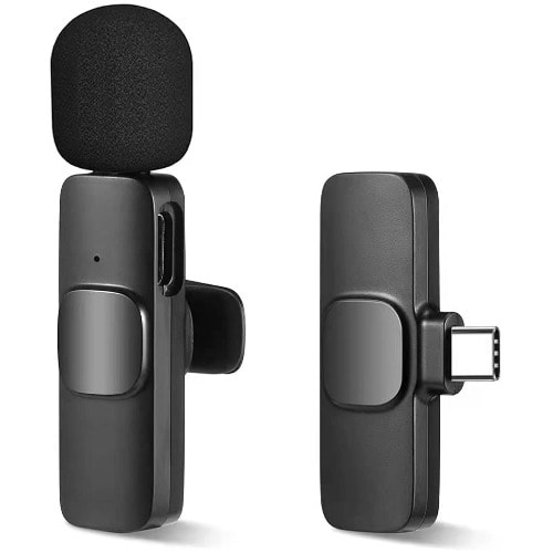 Wireless Lavalier Microphone Mic System For Youtube Facebook Live Stream