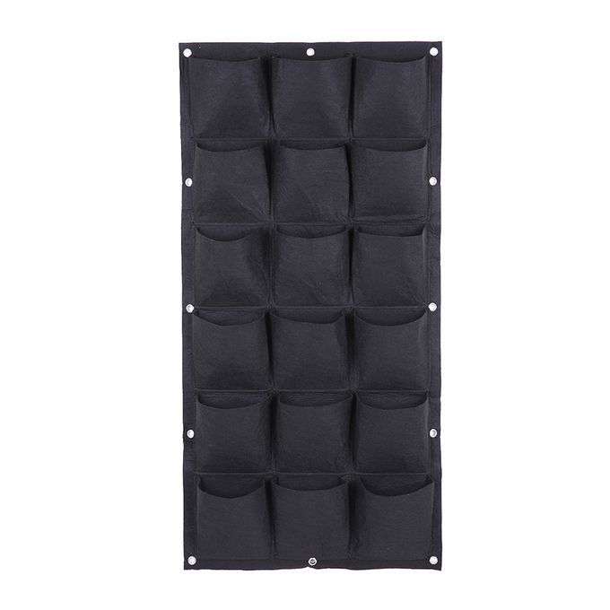 Green Wall 18 Pockets Planting Bag Pocket Vertical Wall Plan