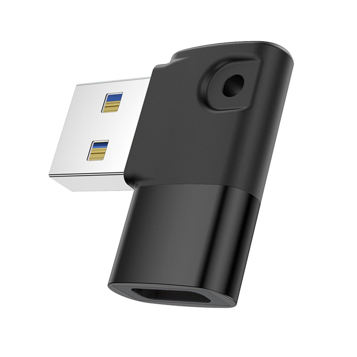 USB3.0 Type-C Converter Fast Charging Fashion Shell-Black