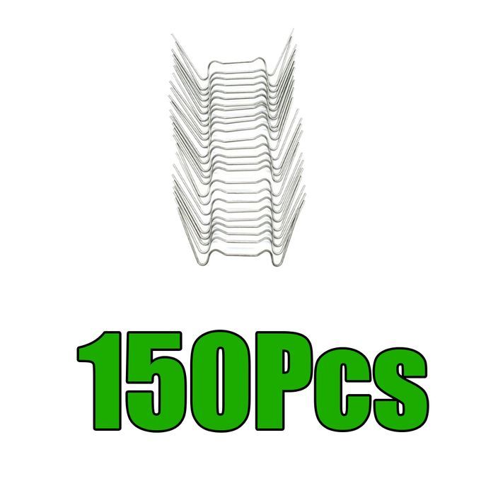 150 Pieces W Glazing Glass Clips Stainless Steel For Greenhouse 12mm