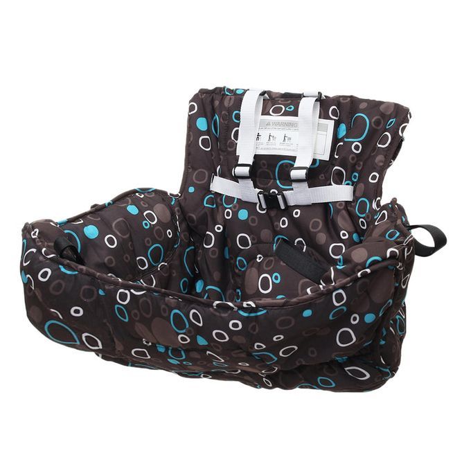 Portable High Chair Grocery Shopping Cart Cover Baby Toddlers Black