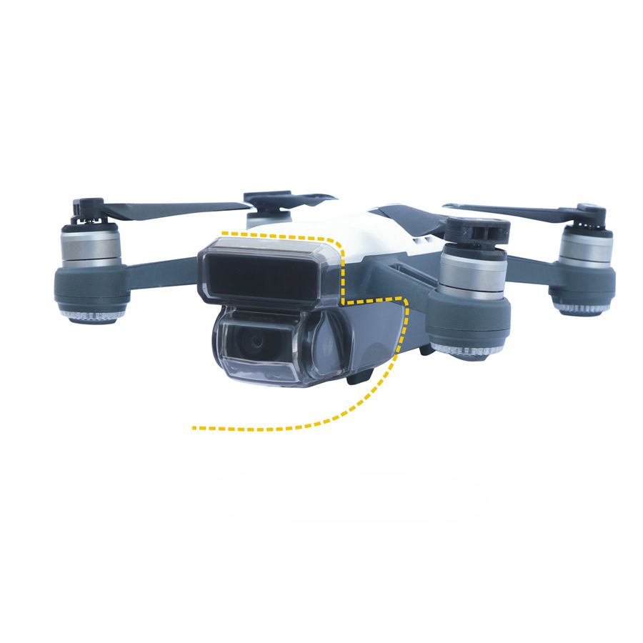 Case Vision For Spark Sensor Gimbal System Spark Lens Camera Positioning Cover Cap 3D Drone For Protector