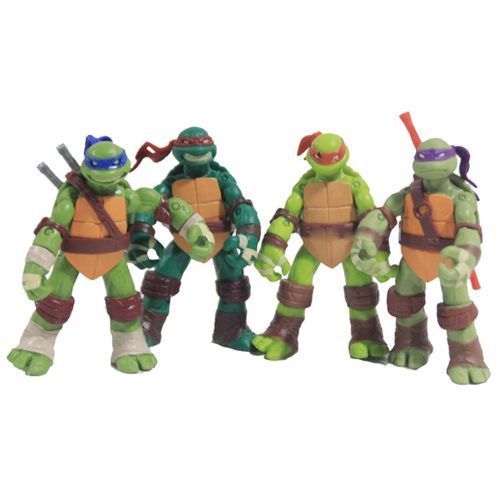 Free Spirit NuoYa001 TMNT Teenage Mutant Ninja Turtles Classic Collection 12cm Figure 4pcs Set