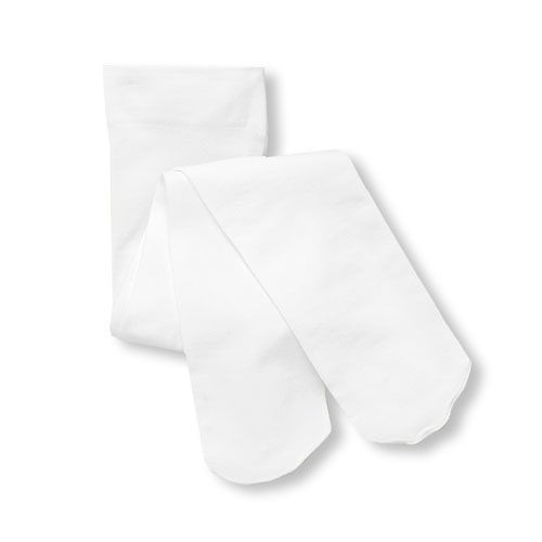 Kids Fibre Light Tight Pop Socks -White(SIZES RUN SMALL)