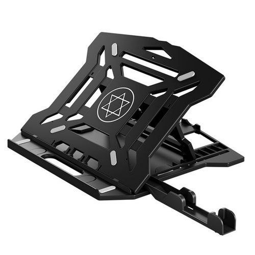 Foldable Adjustable Laptop Stand With Phone Holder Stand