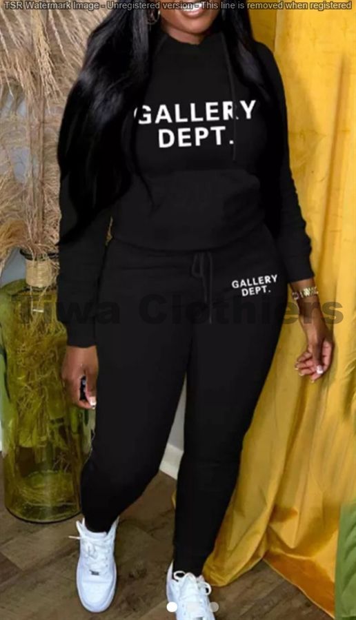 Trendy Up & Down Female Joggers, Perfect For Active Women - Black