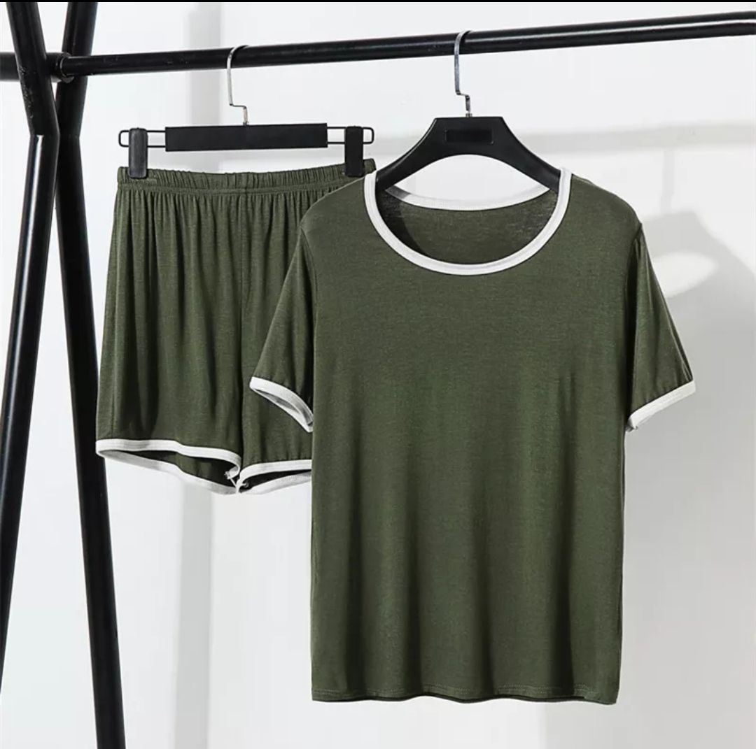 Cute Olive Green Sexy Two Piece