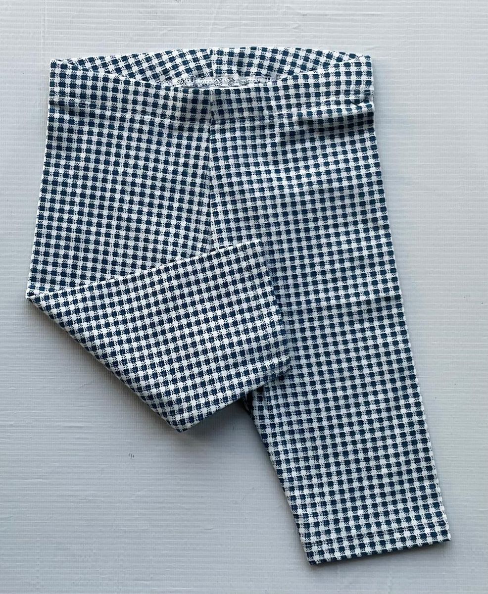 Baby Checkered Crop Leggings