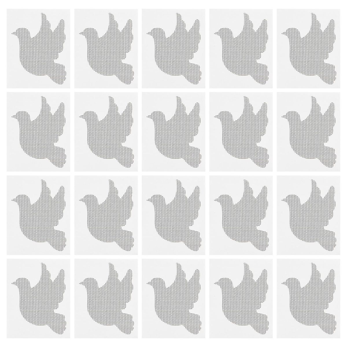 Cartoon Cat Window Screen Patch Fiberglass Window Screen Repair Kit