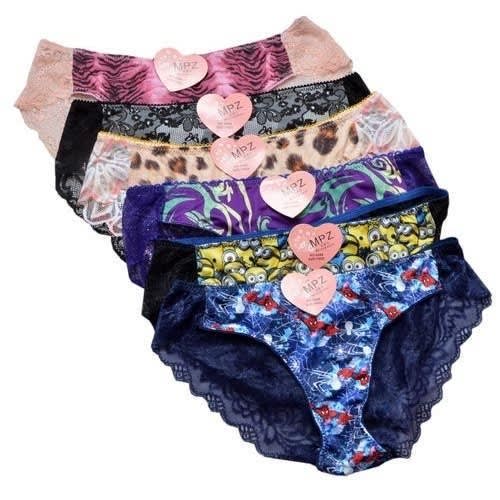 Ladies Pant- Multicolor - 6pcs