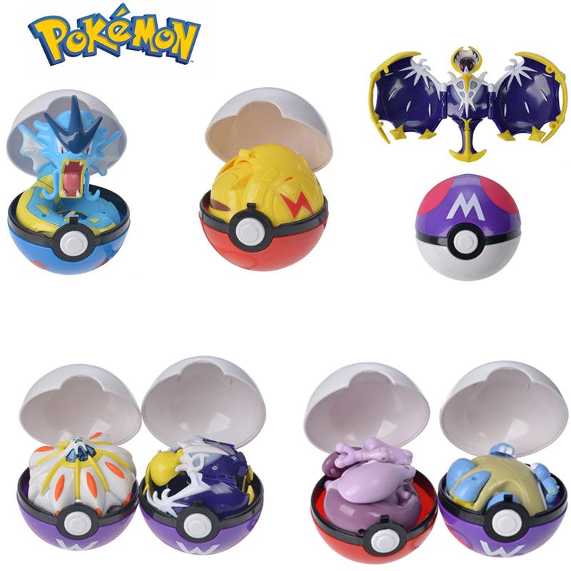 TOMY Pokemon Action Morphing Pokeballs Transformation