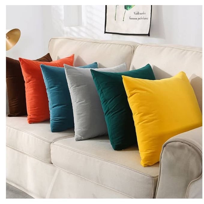 Colorful Decorative Throw Pillow Set
