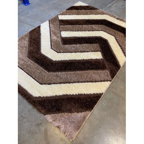 VIP Turkey Shaggy Centre Rug Brown