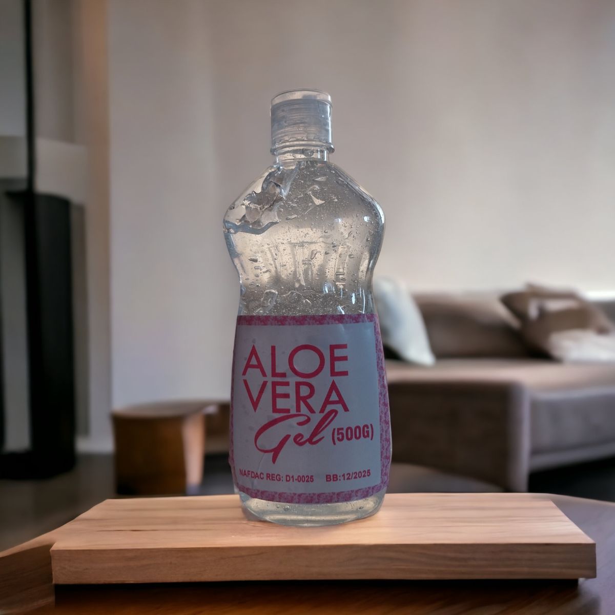 Aloe Vera 100% Gel For Sunburn & Irritated Skin -500ml