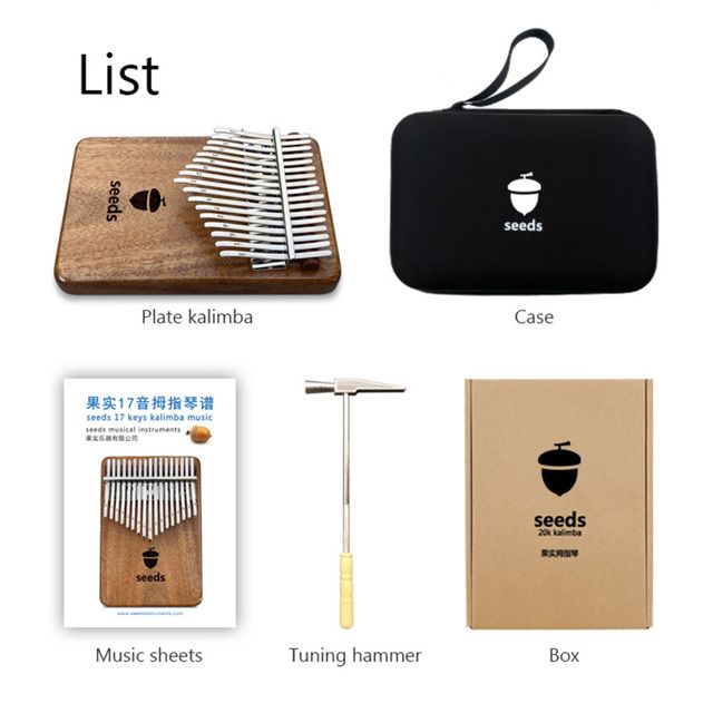 34 Keys Kalimba Thumb Piano