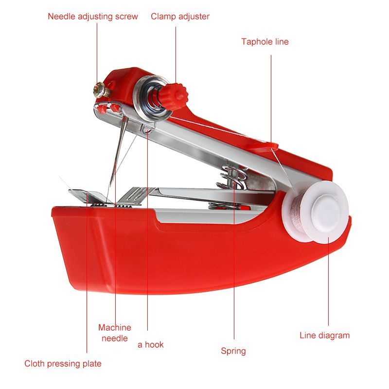 Mini Sewing Machine Portable Small Manual Sewing Machine