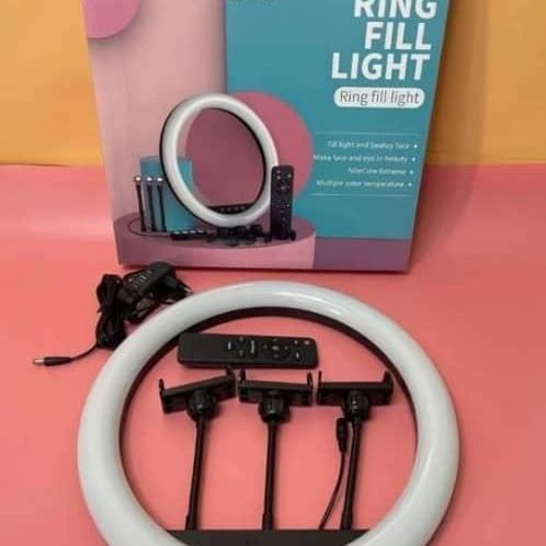 14 Inches Normal Light With Tripod Stand, Remote Control,3 Phone Holder..