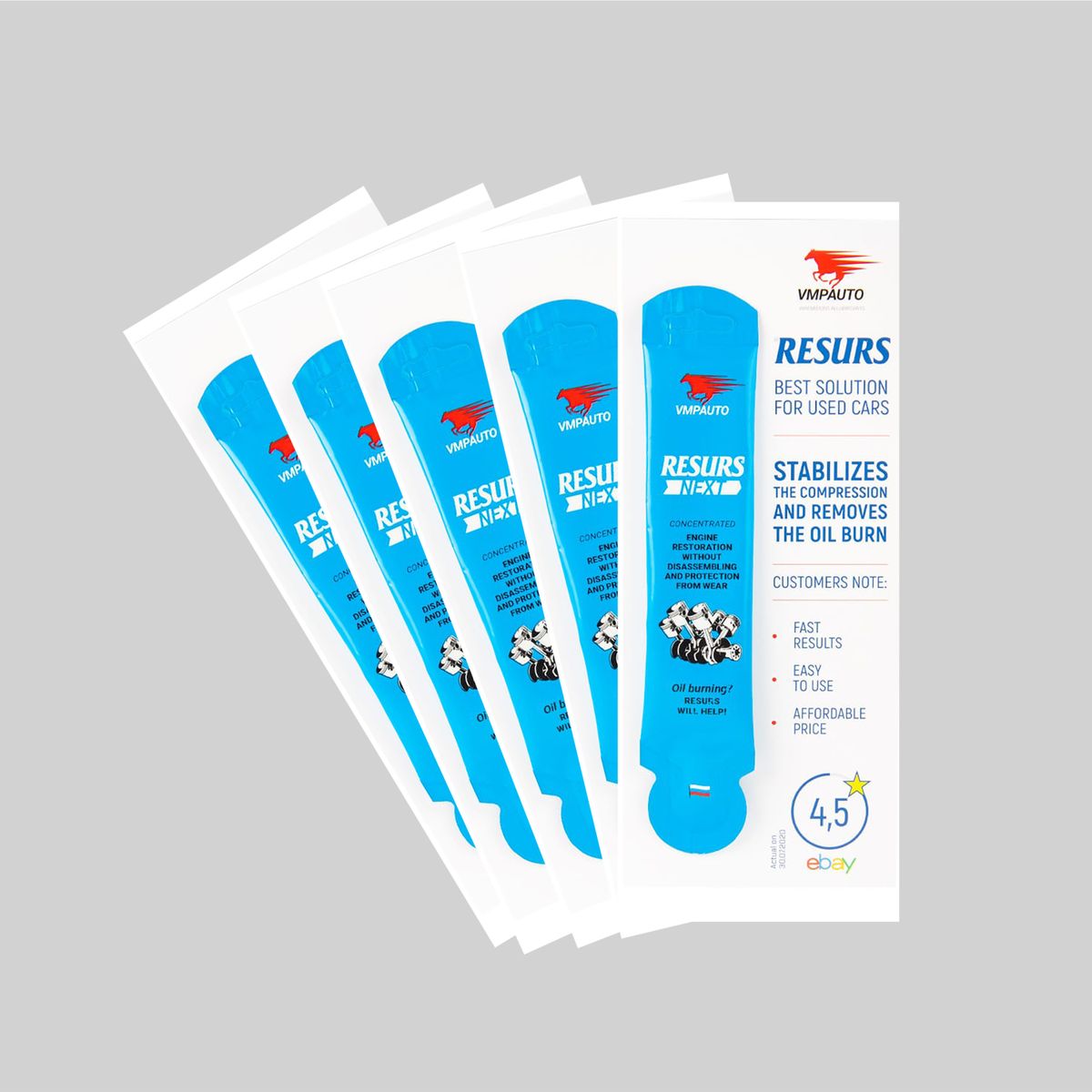 RESURS NEXT -Engine Restorer - 5-In-Kit