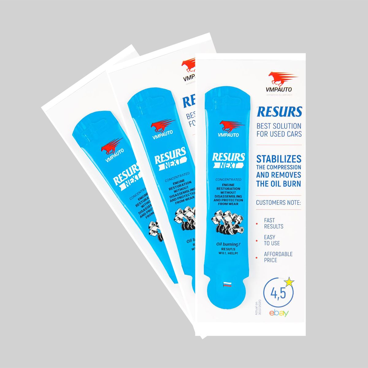 RESURS NEXT -Engine Restorer - 3-In-Kit