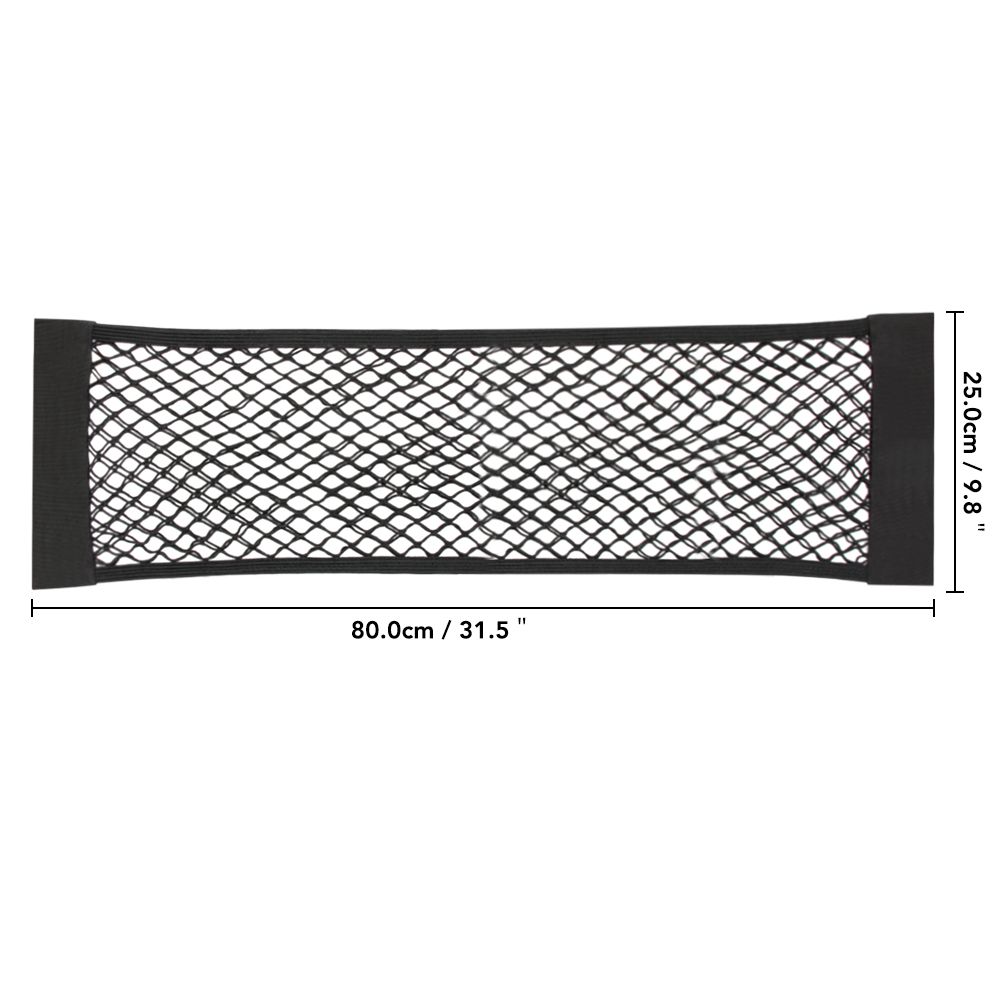Car Organizer Trunk Net Cargo Storage Mesh For Toyota Camry Corolla RAV4 Yaris Auris Corolla Avensis Verso Yaris Aygo Tundra 80 X 25cm 1pc