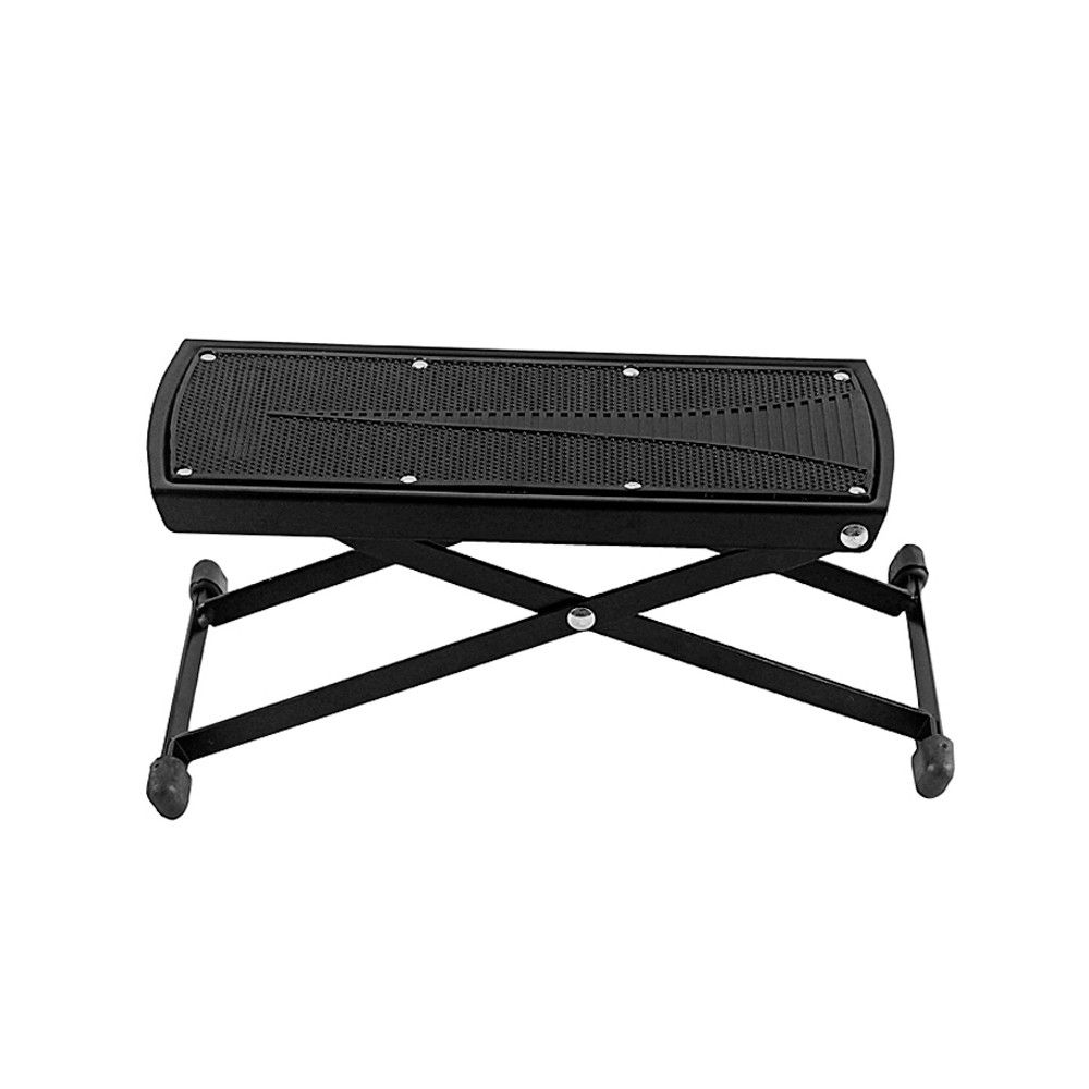 Guitar Pedal Footstool Foot Rest Adjustable Folding Portable