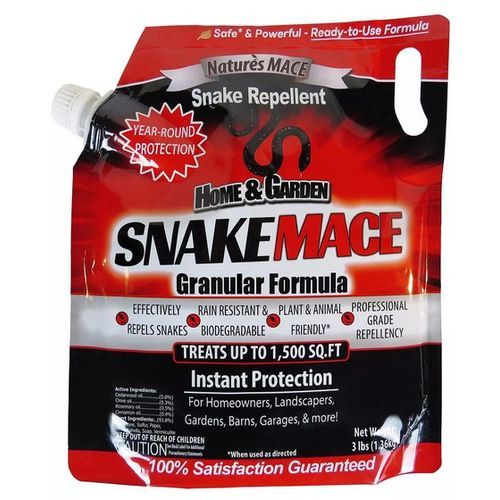 Snake MACE 3lb Granular Bag, Treats 1,500 Sq.Ft Snake  Repellent