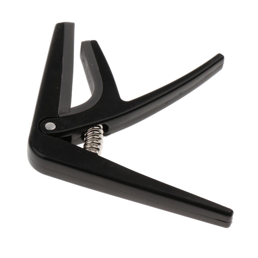 Quick Change Clamp Key Capo For Ukulele Uke Mini Guitar Black