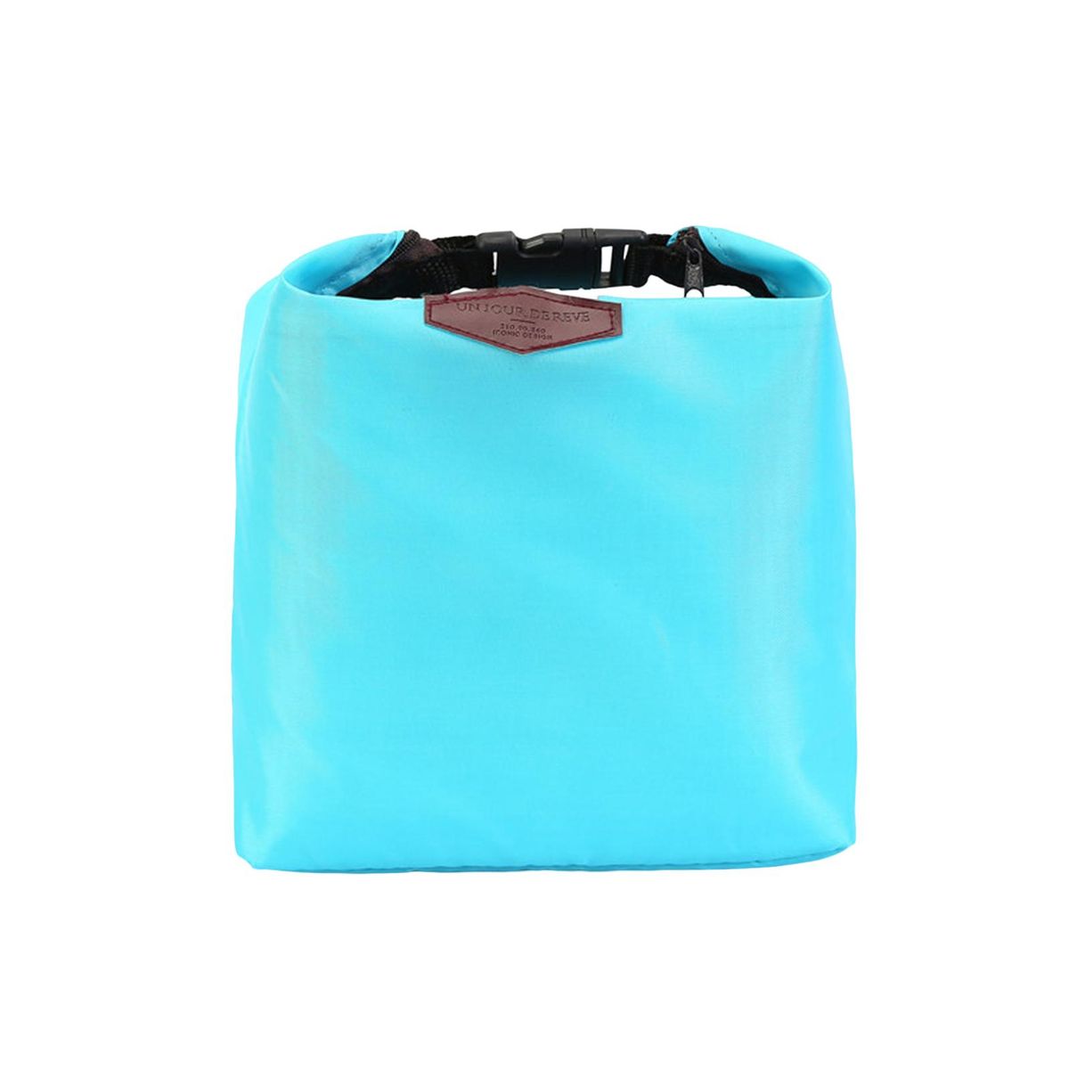Insulated Lunch Bag School Students Thermal Bento Box Carrying Pouch Light Blue