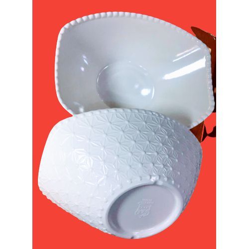 New Amala/Big Soup Unbreakable Ceramic Bowl Plate 6Pieces