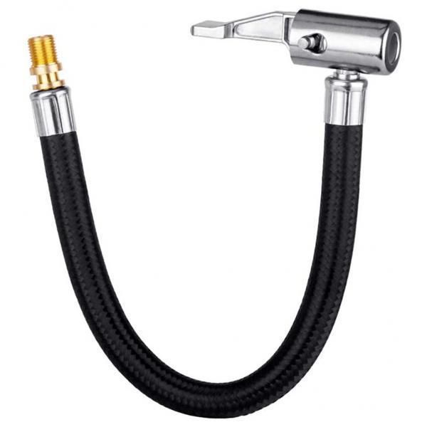 2 23cm Nylon Tyre Inflator Hose Adapter Extension