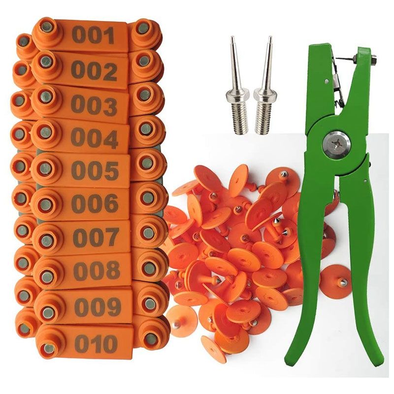 Ear Tag Pliers Ear Tag Sheep Marker Applicator 001-100