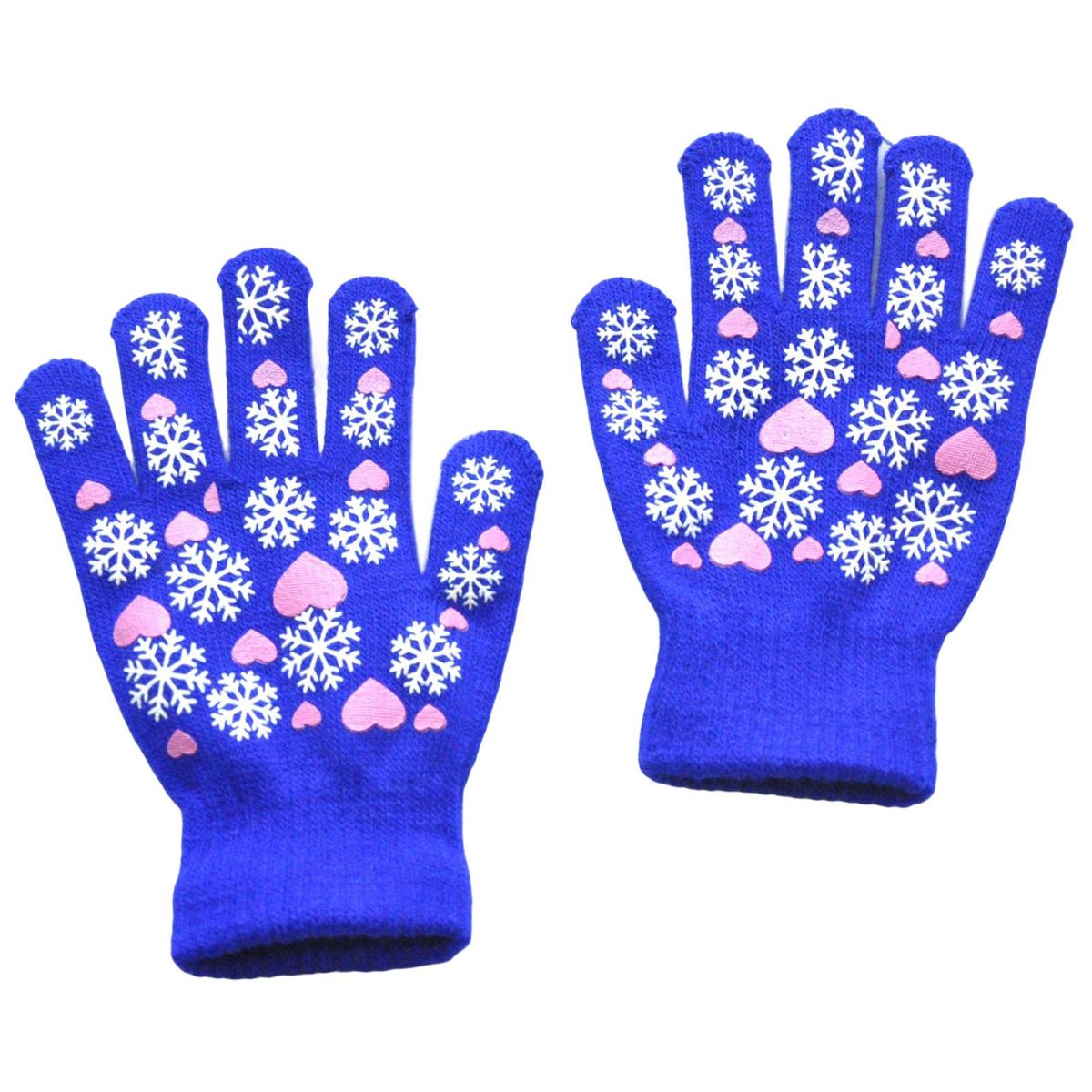 1 Pair Pupil Snowflake Pattern Pupil Sky Blue