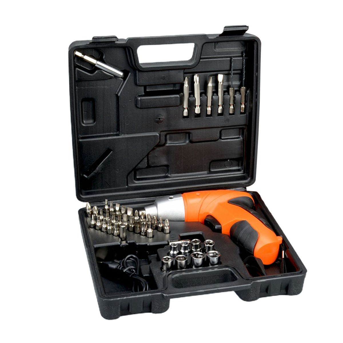 45Pcs/Set Electric Screwdriver Rechargeable Cordless Power-