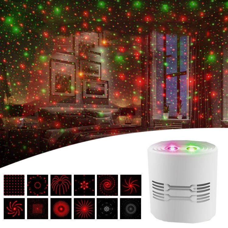 Laser Stage Light, Specification: 12 In 1 Style