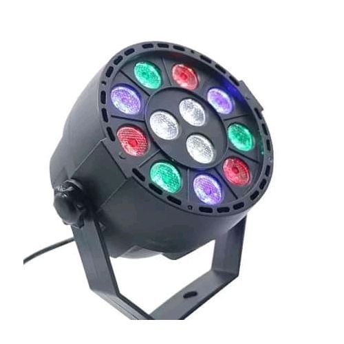 LED Mini Flat Par Light Dj Disco Stage Light. 12eye RGBW
