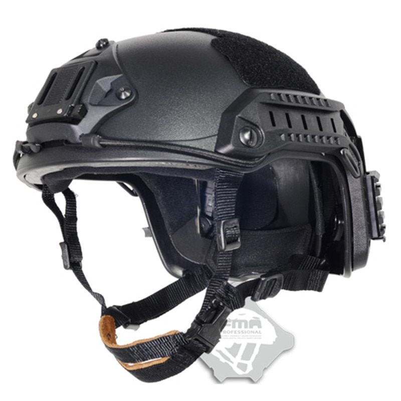 FMA Maritime Tactical  ABS DE/BK/FG Capacete Airsoft For-BLACK