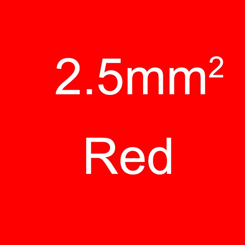 10 Meters Flexible Soft Cable Wire RV0.7511.52.54610mm2