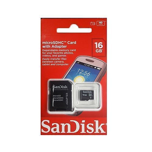 Memory Card 16gb With Adaptor