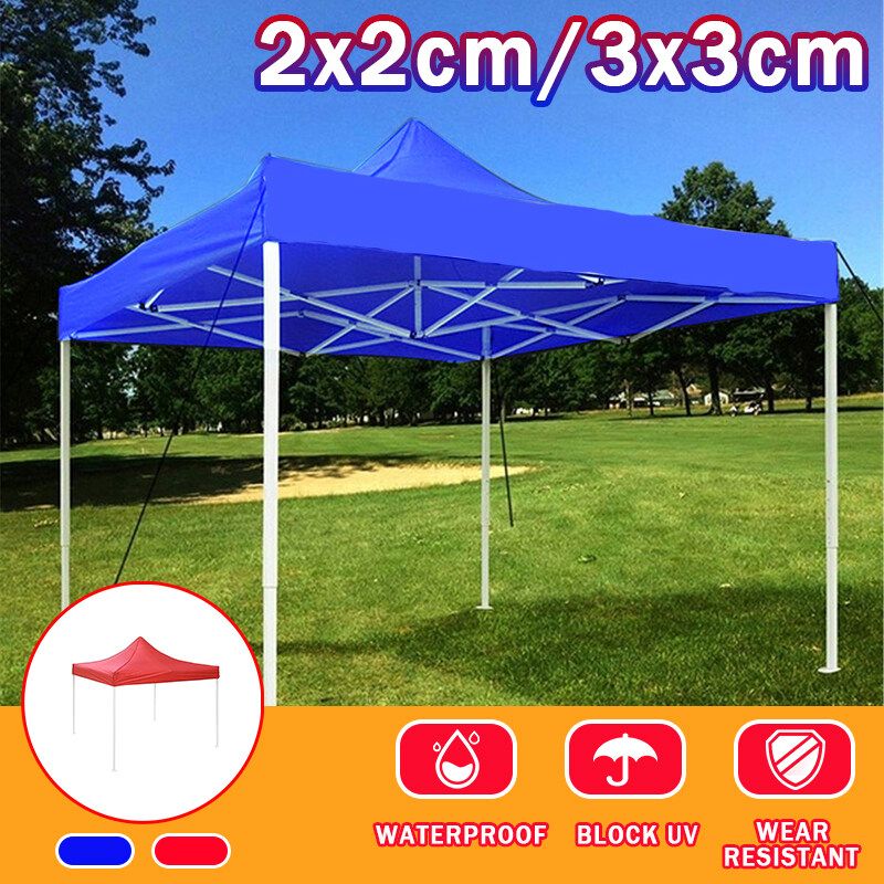 95% UV Block Canopy Top ReplacementPatio Pavilion Gazebo Oxford Waterproof Sunshade Cover Outdoor Camping (Frame Is NOT INCLUDED) Blue (2x2m)