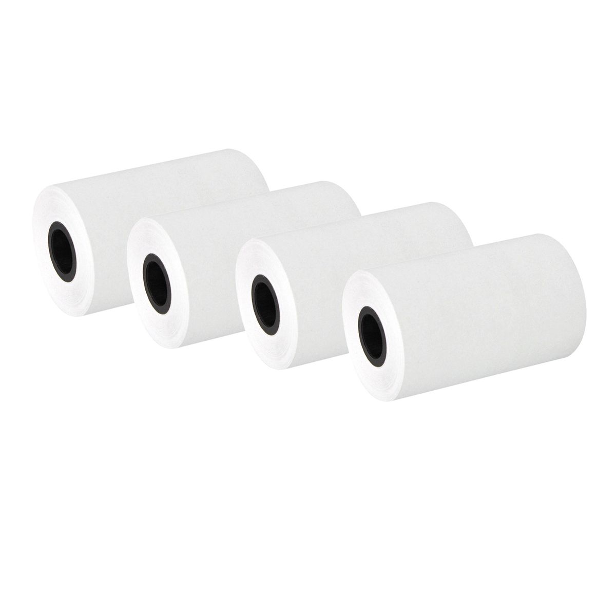 4 Rolls Thermal Receipt Paper 57x40mm/2.24x1.57in White