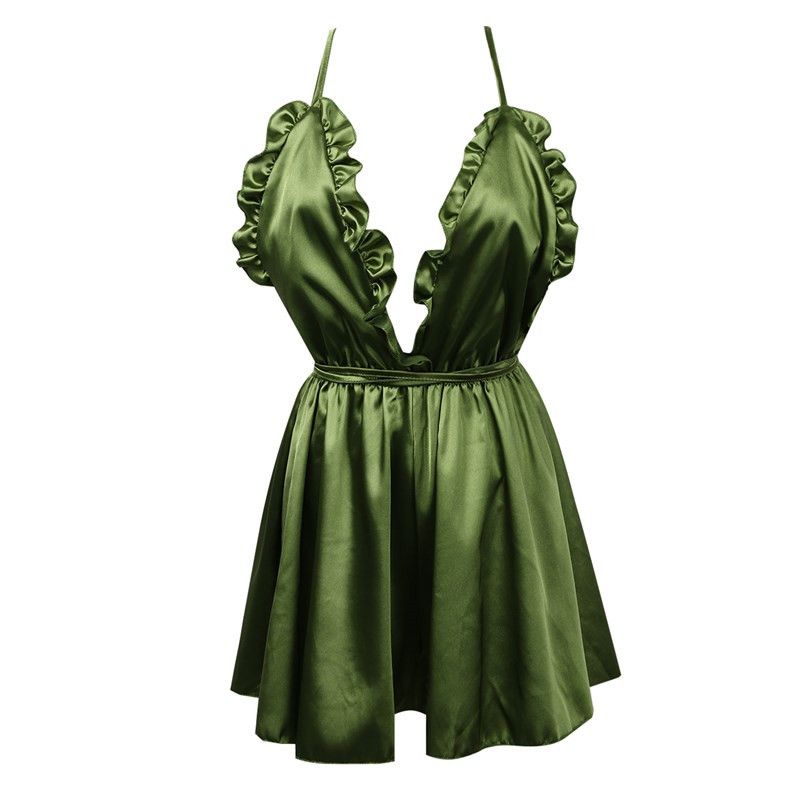 Women Sleep Style Jumpsuit Sexy Sleeveless Backless Floral Backless Jumpsuit Rompers Deep V-neck Clubwear Playsuit Short Trouser