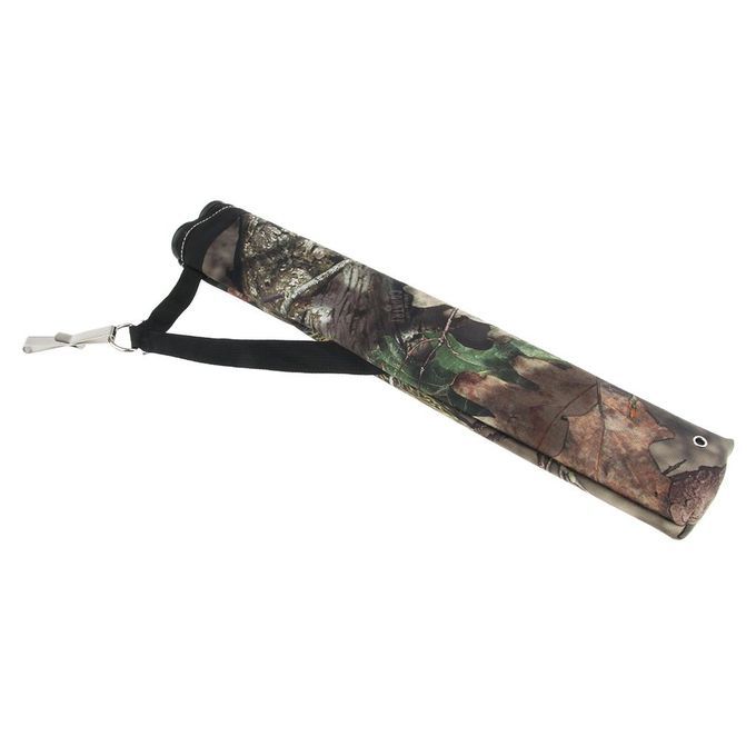 Dual Tubes Archery Arrow Hip Quiver Holder On Waist Belt Bow