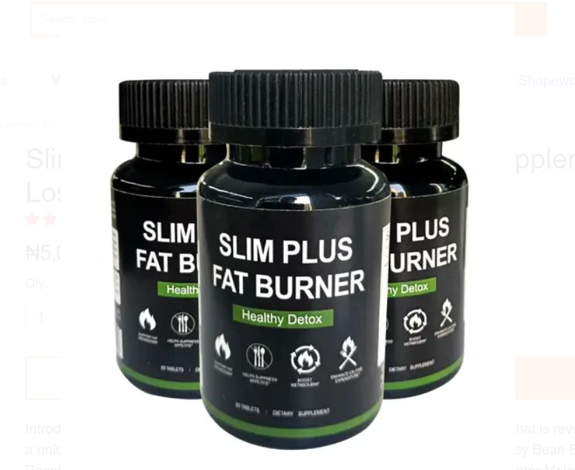 Super Slim Plus Fat Burner Tablets (60 Tablets)