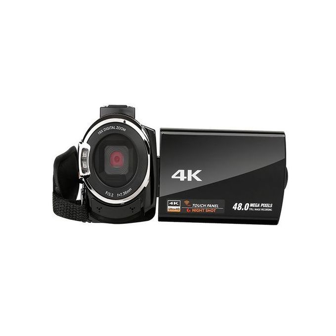 Video Camera Camcorder Recorder With External Microphone