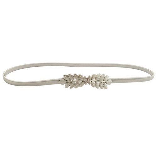 Gold Silver Elastic Belt For Women