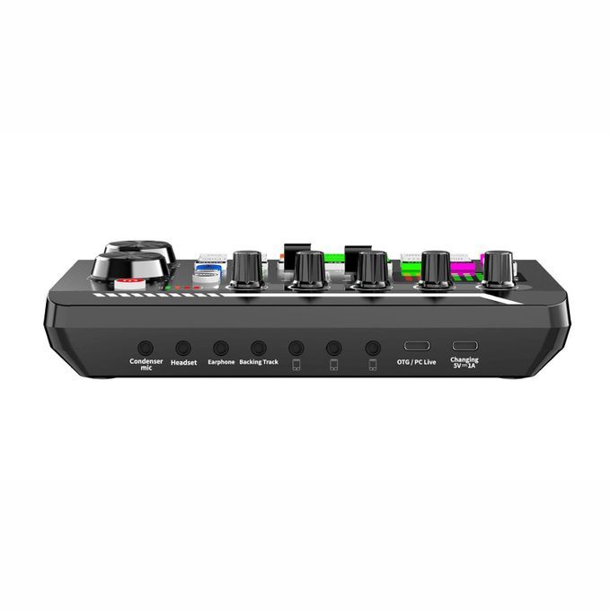 F998 Audio Live Sound Card Microphone For Home Live Recording Cell